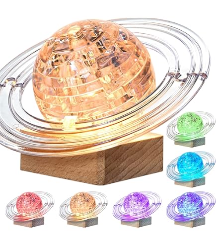 Amazon.com: 3D Crystal Puzzle, Plastic Saturn Assembly Brain